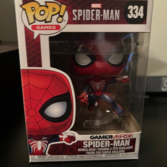Funky pop spider man 334 - Picture 3 of 4